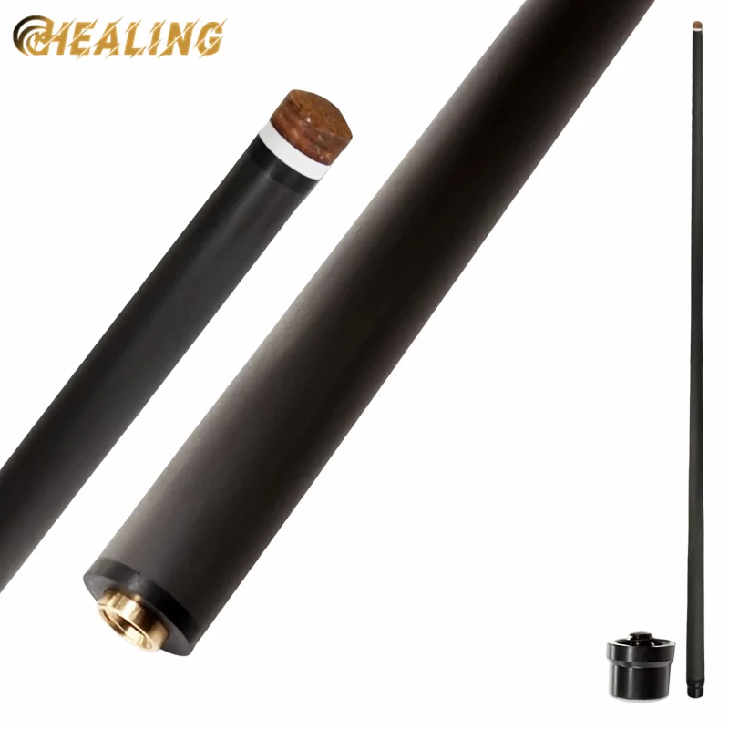 Professional 100% Carbon Fiber Pool Cue Shaft | Low Deflection Pro Taper