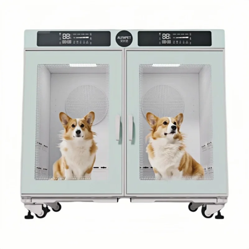 Large Dog Dryer Box, Fully Automatic Cat and Dog Drying Cabinet, for Pet Grooming Salons