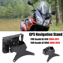 New For Suzuki DL650 V-Strom 650 2004-2011 DL1000 V-Strom 1000 2004-2013 Phone Holder Stand Holder GPS Navigator Plate Bracket