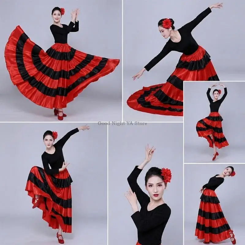 Gonna da danza del toro spagnolo Gonna da danza del ventre Gonna da ballo flamenco altalena regalo