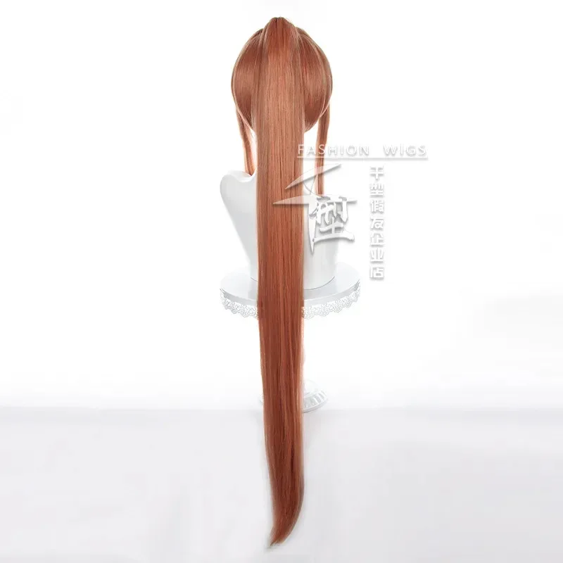 

Anime Doki Doki Literature Club Monika High Quality Wigs DDLC 90cm Long Heat Resistant Synthetic Hair Perucas Cosplay Wig VCG6N
