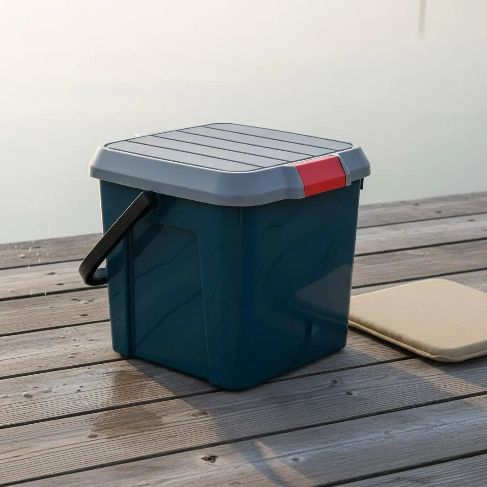 

Car Wash Pail Stool Portable Sit-on Storage Pail Sturdy Duty Utility Pail Sturdy Sturdy Duty Pail with Handle for Camping
