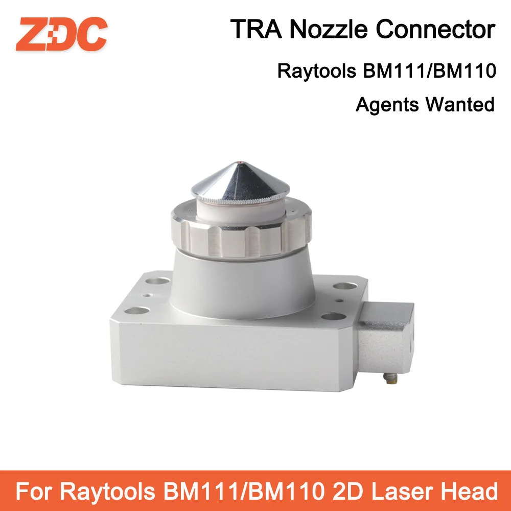 Raytools BM110 BM111 Nozzle Connector TRA Fiber Metal Cutting Machine Part For Raytools BM110 BM111 2D Laser Head