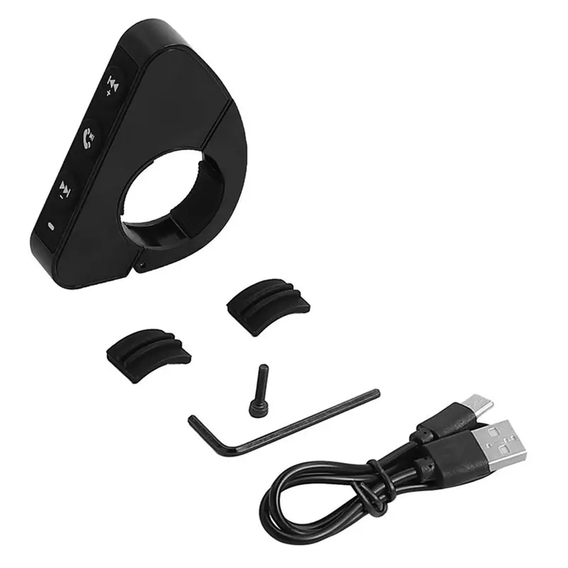 AS98-سلكي بلوتوث زر التحكم عن بعد ل Xiaomi Ninebot سكوتر كهربائي خوذة سماعة المقود وحدة تحكم الوسائط