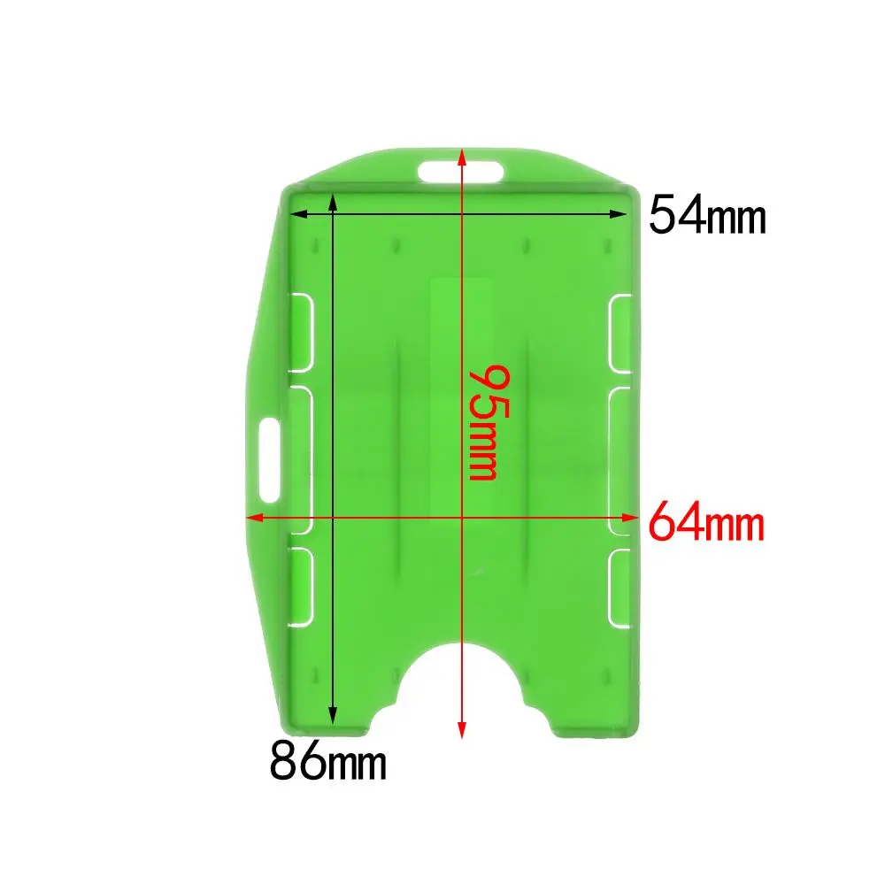 Practical Unisex ID Business Case Protector Cover Badge Multi-use Name Card Work Card Holders ID Card Pouch Card Sleeve