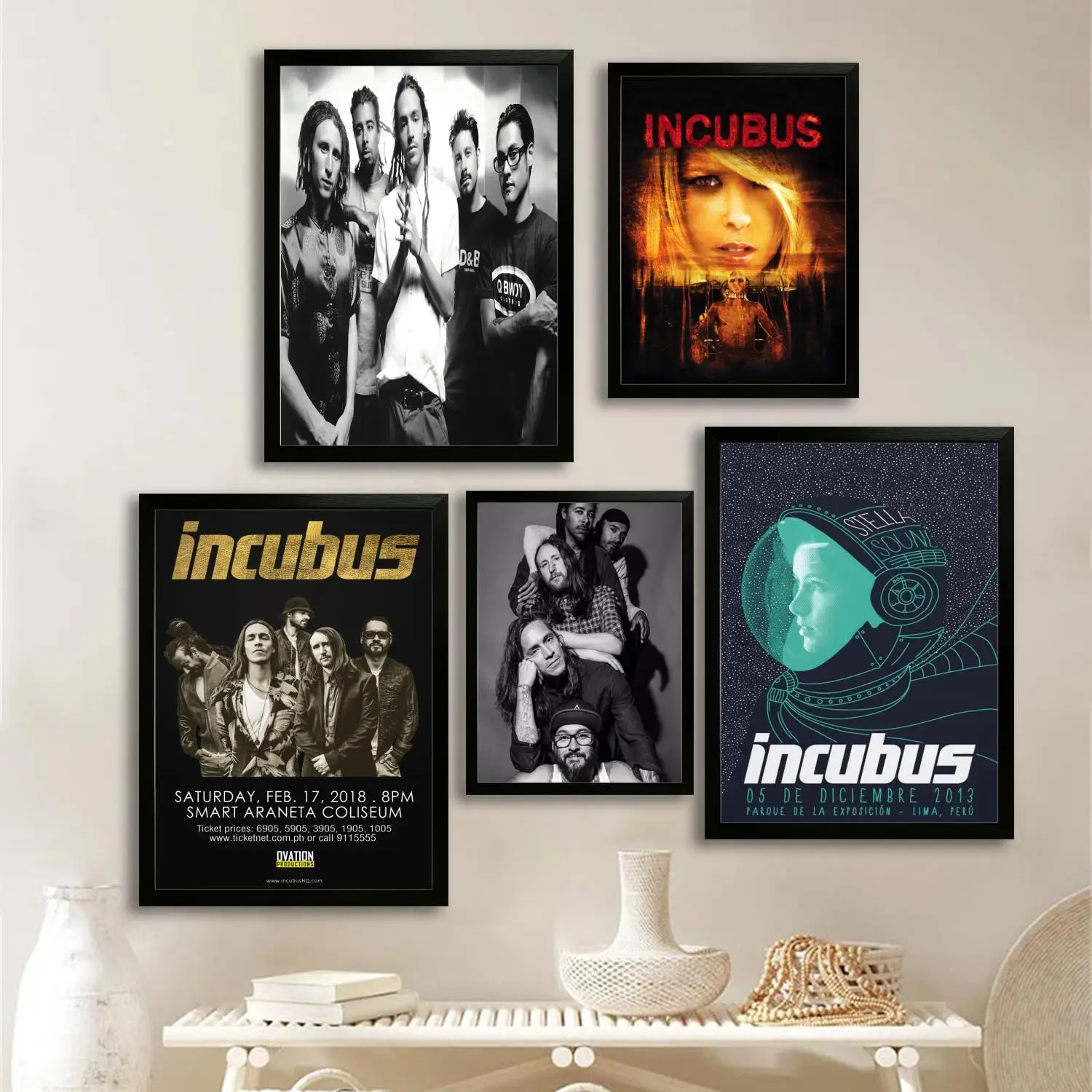 incubus Canvas Art Poster and Wall Art, Picture Print, Modern Family Bedroom Decor,Decorative painting