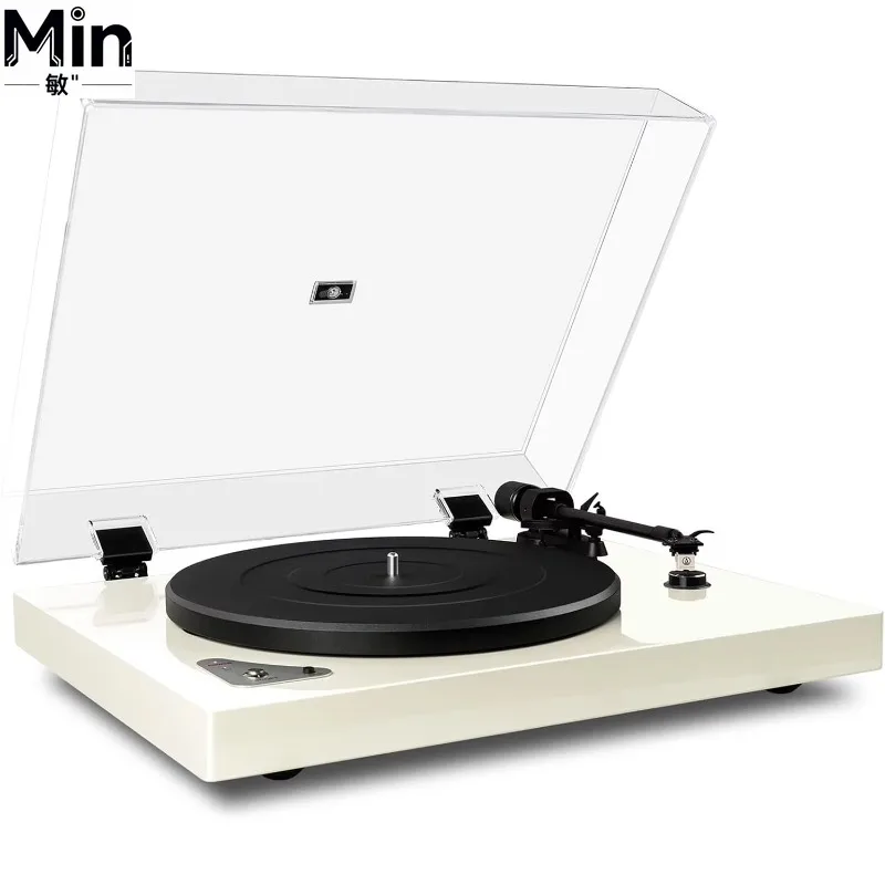 High Quality Bluetooth Vinyl Turntable Record Player with Adjustable Counterweight Vintage Audio Equipment for Home Laboratory