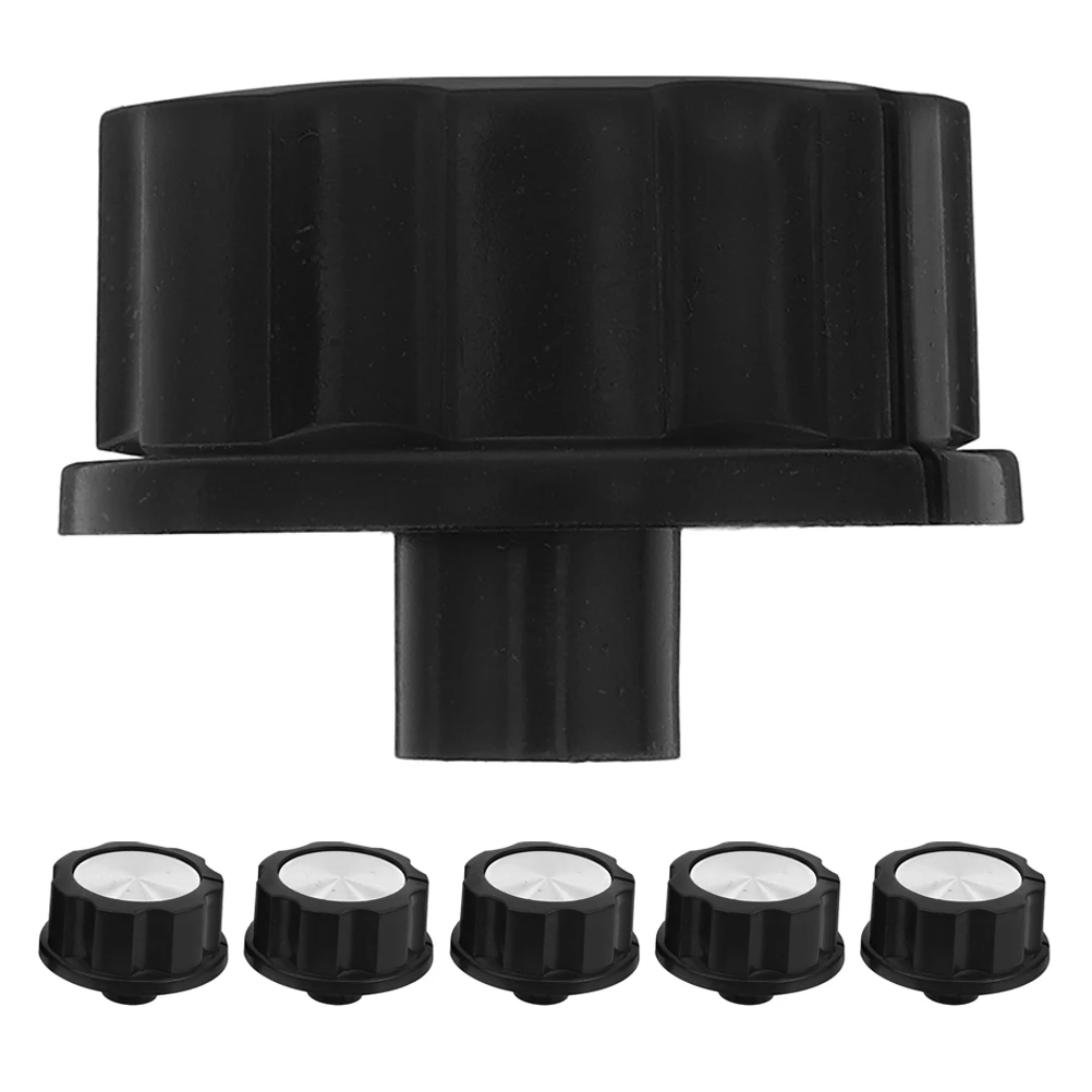 

6pcs Kitchen Appliances Replacement Knobs for Air Fryer Oven Pressure Cooker Sterilizer Timer Switch Electric BBQ Gas Grill