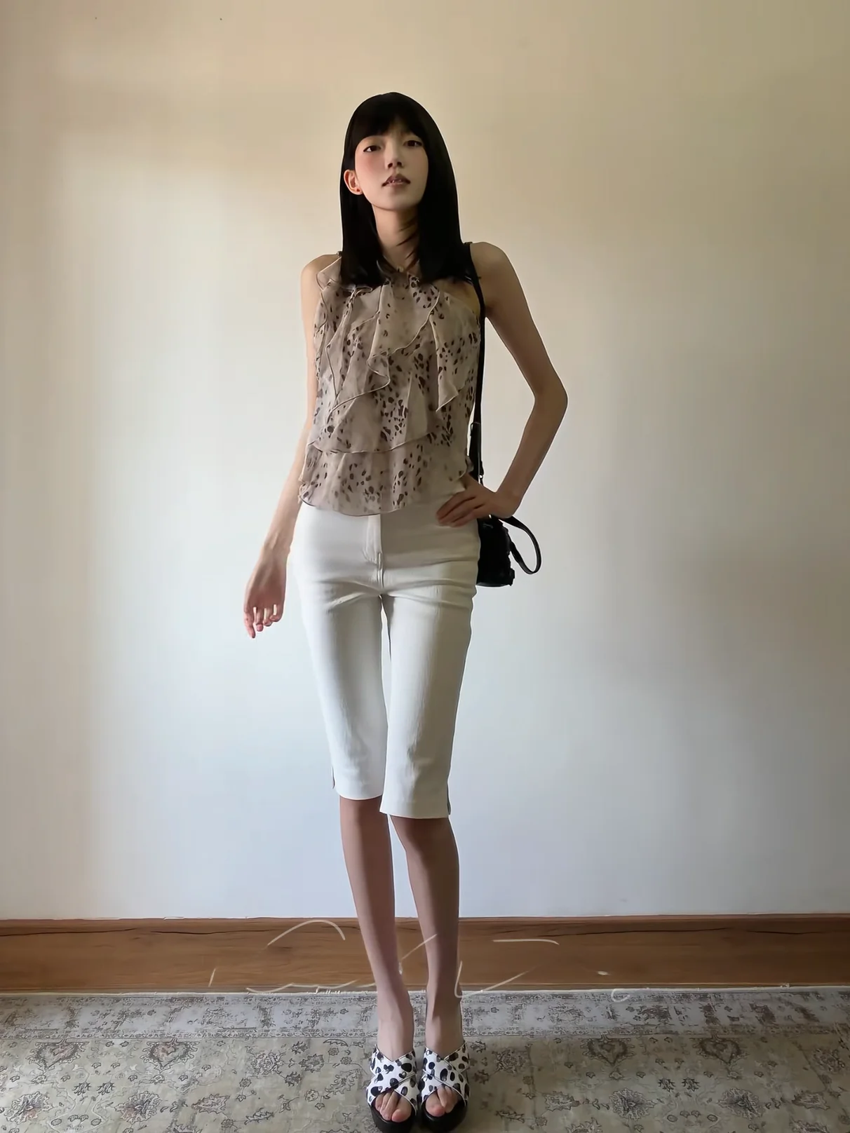 Sexy Slimming High Waist Split Ankle Jeans High Elasticity Comfortable Fit Summer Denim Pants for Young Women Straight Leg