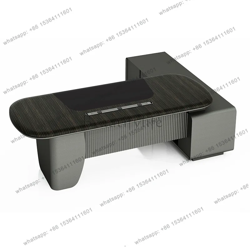 

Desk light luxury senior manager desk president office simple furniture