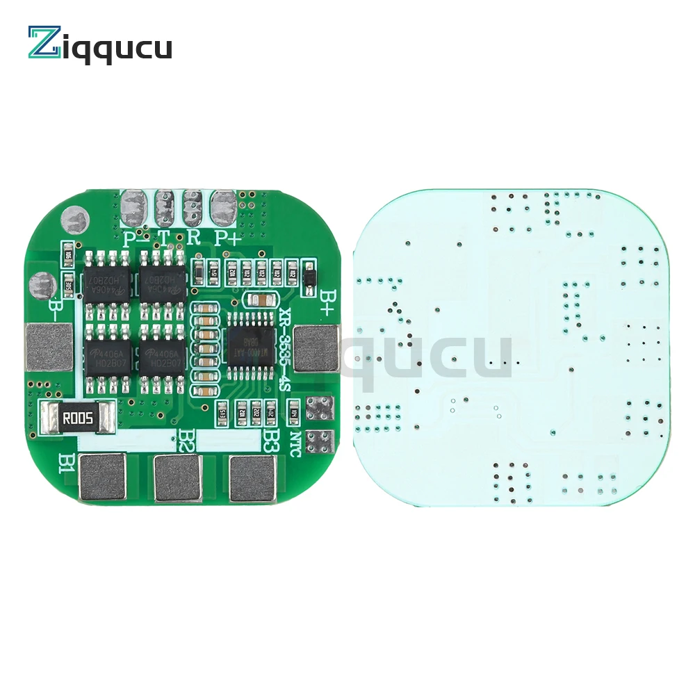 Płytka zabezpieczająca akumulator litowy BMS 4S 14.8V 8A z funkcją równoważenia portów dla akumulatorów litowych 18650.