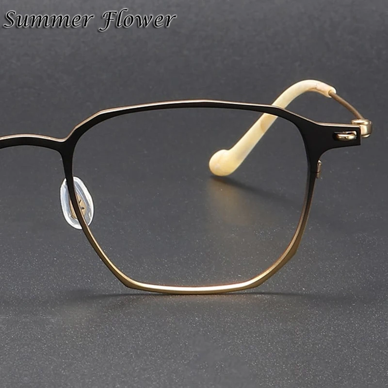

Men Super Quality Eyewear Pure Titanium Ultra Light Small Optical Glasses Frames High degree Women Prescription Recipe Spectacle