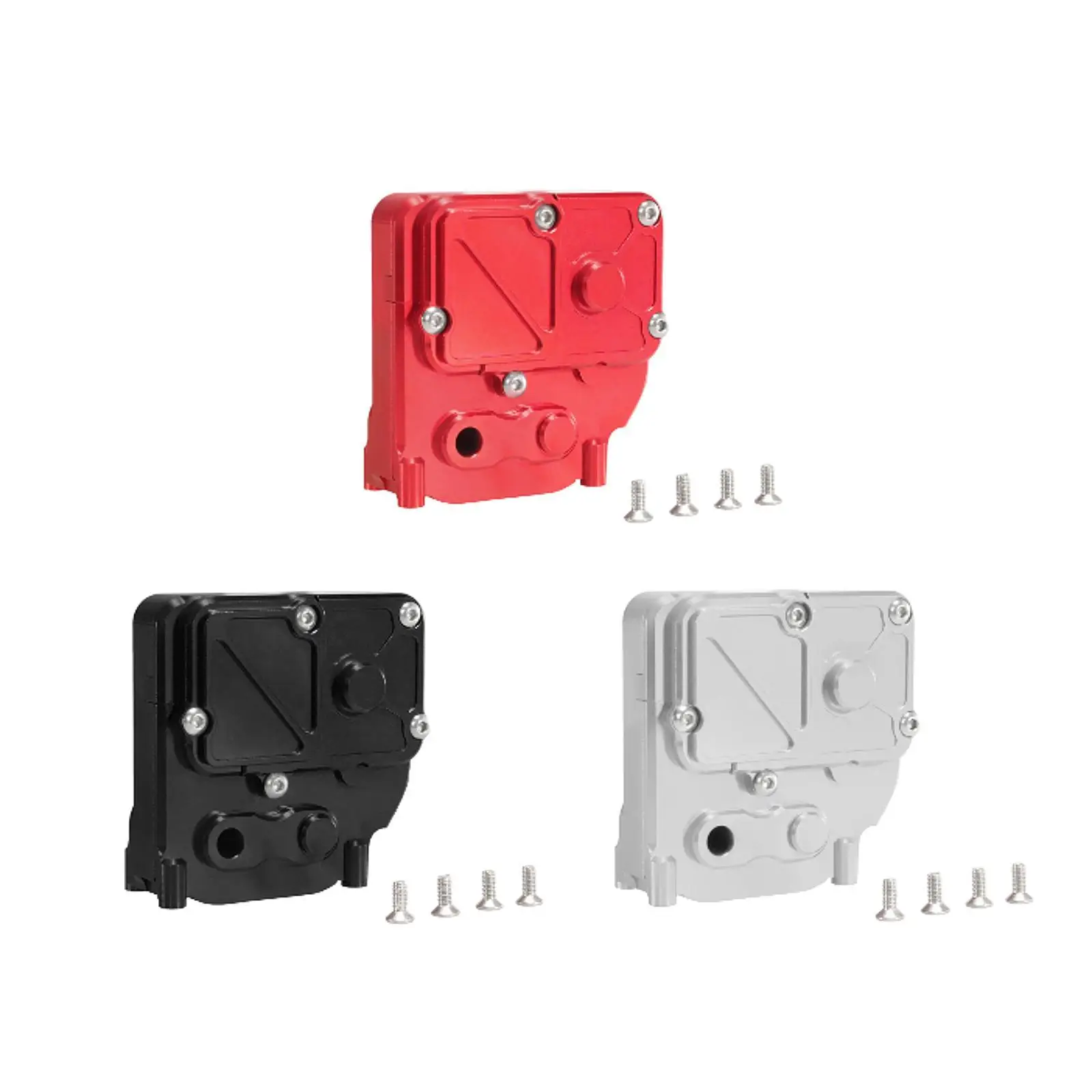 1:12 RC Car Multipurpose Lightweight Easy to Install Rustproof Gearbox Housing DIY Modified Aluminum for RC Vehicle Accessories