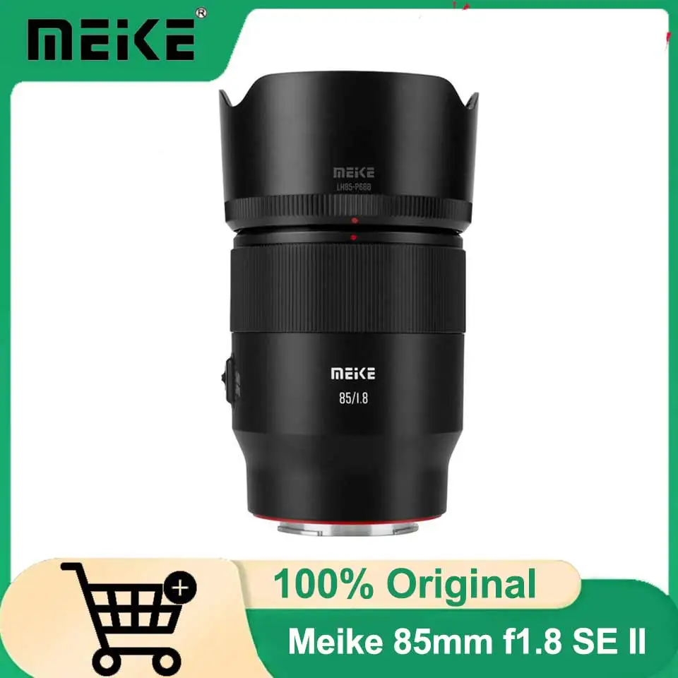 

Meike 85mm F1.8 SE II Full Frame Auto Focus STM Lens for Sony E / Z / L Mount Cameras