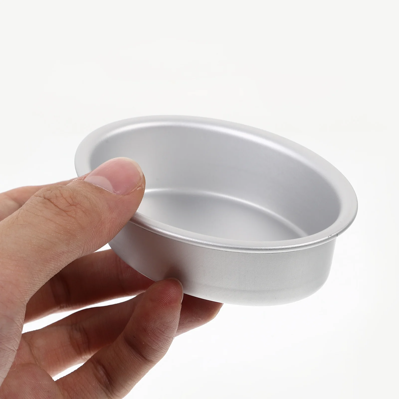 

10Pcs Oval Cake Mold Cheese Pan Nonstick Baking Pans Mini Flan Bread Mold Aluminum Cake Molds Baking Set for Bakery