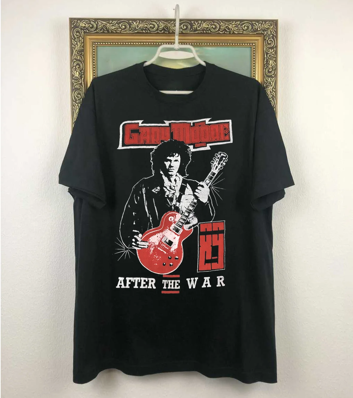 Gary Moore After The War Tour Short Sleeve Adult T-Shirt S To 2345XL BO193