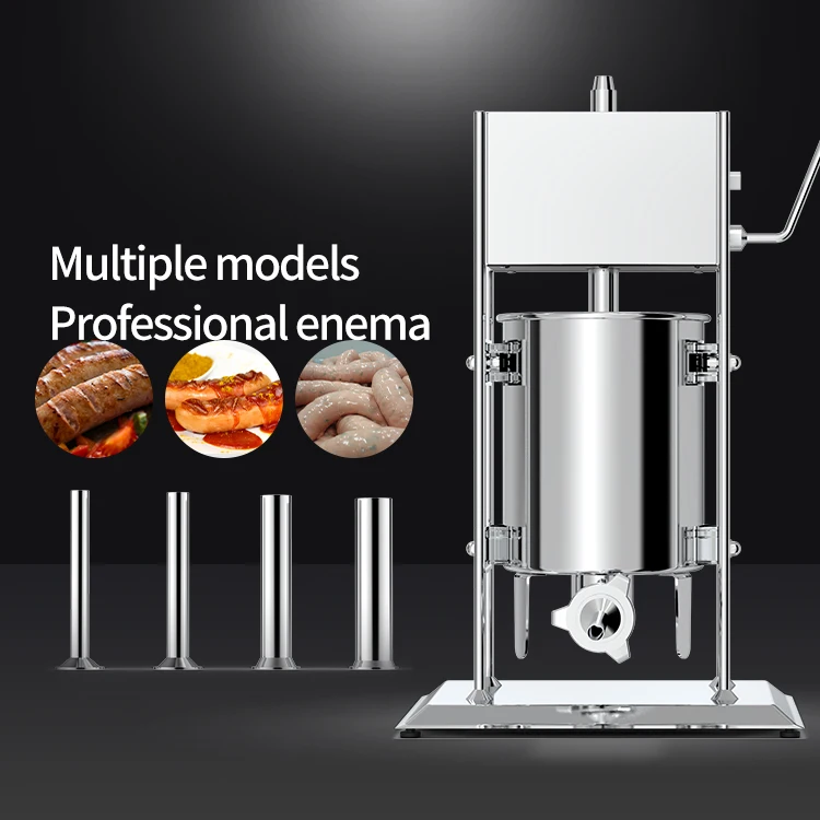 For 3L  5L  7L Commercial manual Sausage Stuffer Meat Filler Maker Making Machine