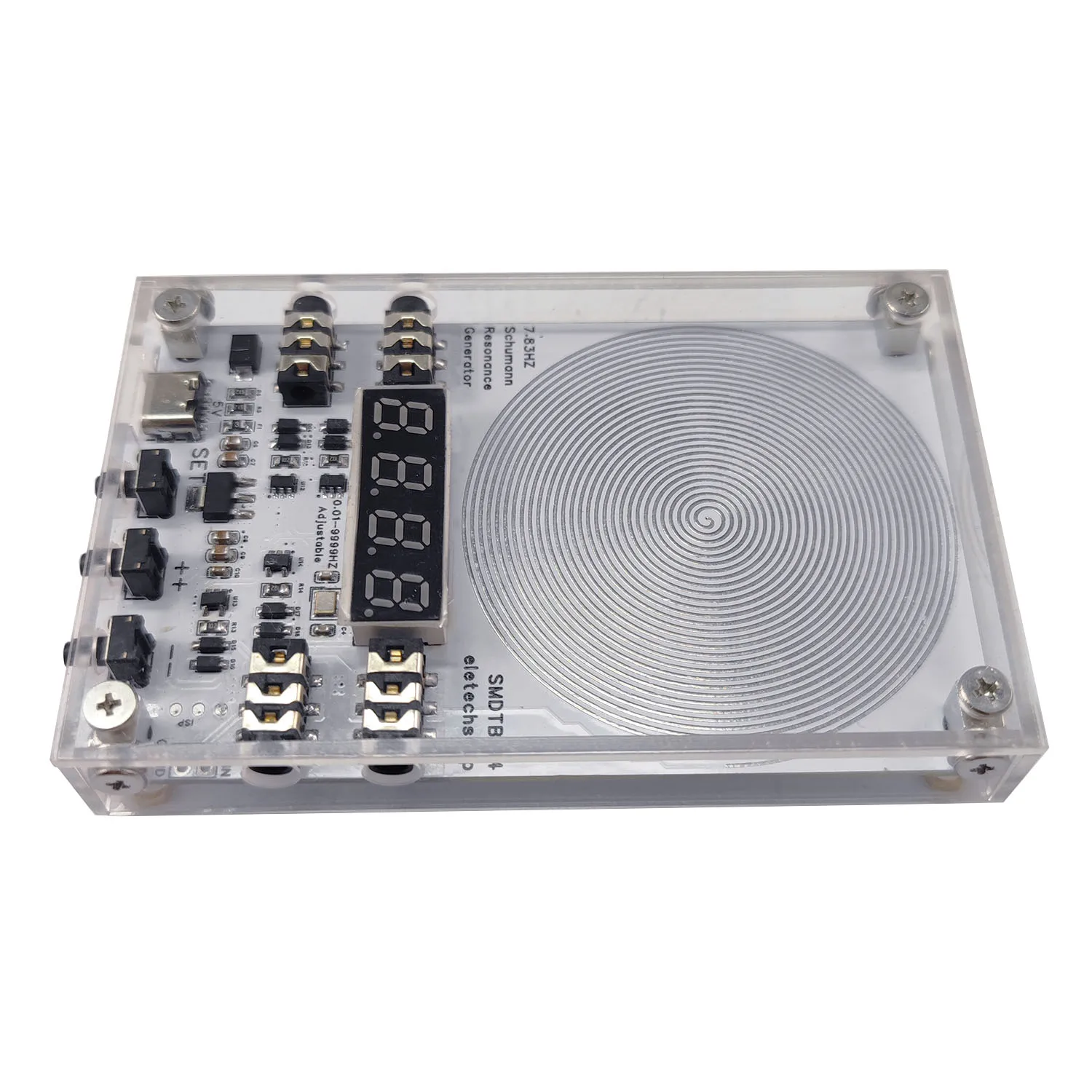 4CH عالية الدقة 7.83 شومان مولد إشارة موجة الرنين هوائي خارجي جيبي نقي للنوم الصحي العفسي #2