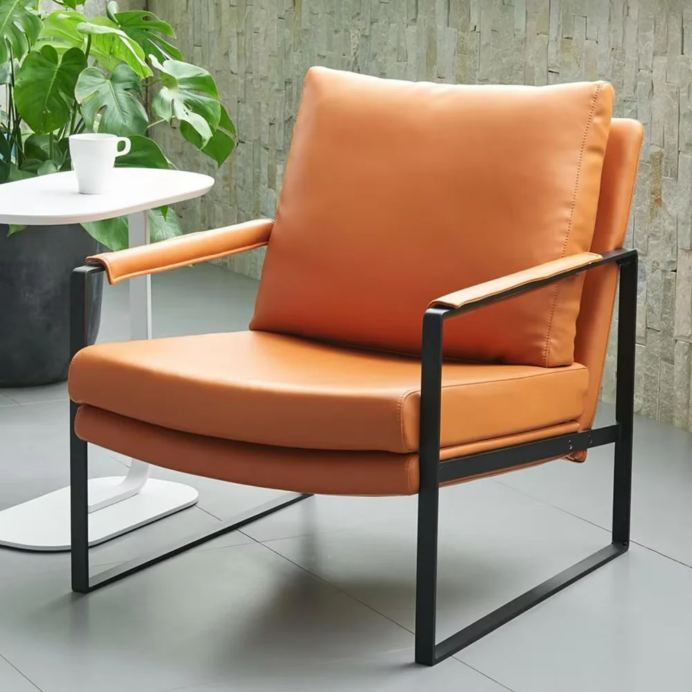 Design Wooden Modern Hotel Lounge Chair Furniture Modern Home Living Arm Chair Seat With Padded