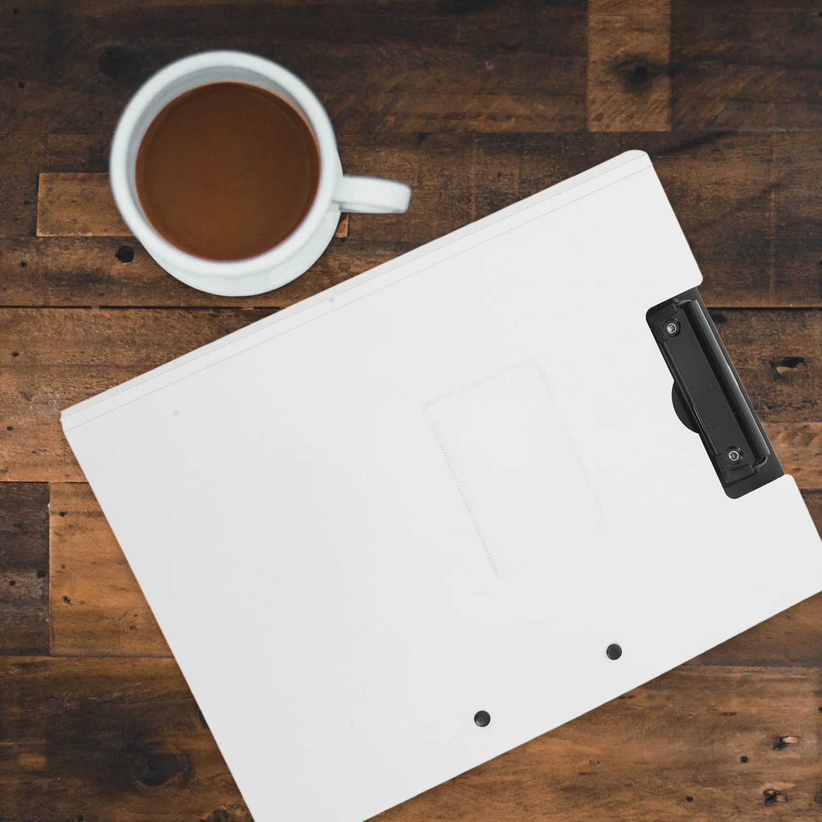 Foldable Clipboard Double Clips A4 Plastic Document Folder Office School Medical Paper Organizer Presentation Storage