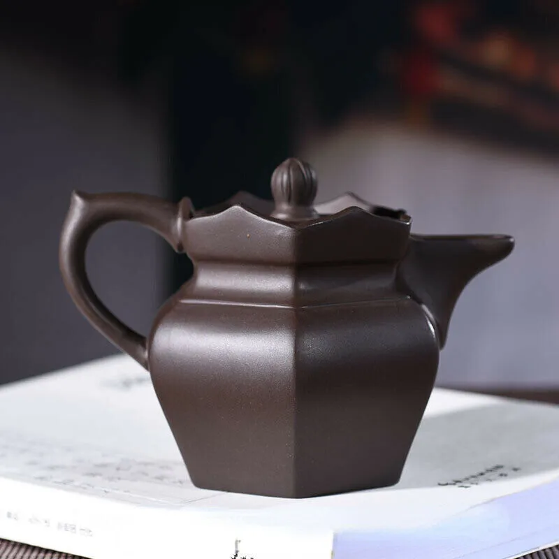 

230 мл китайский Исин Цзыша керамический чайник ручной работы монах шляпа горшок кунг-фу чайник