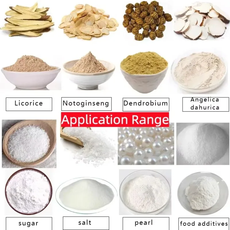 Model Stainless Steel Universal Pulverizer for Spices Food Chemical Healthcare Supplement Powder Grinding - view 4