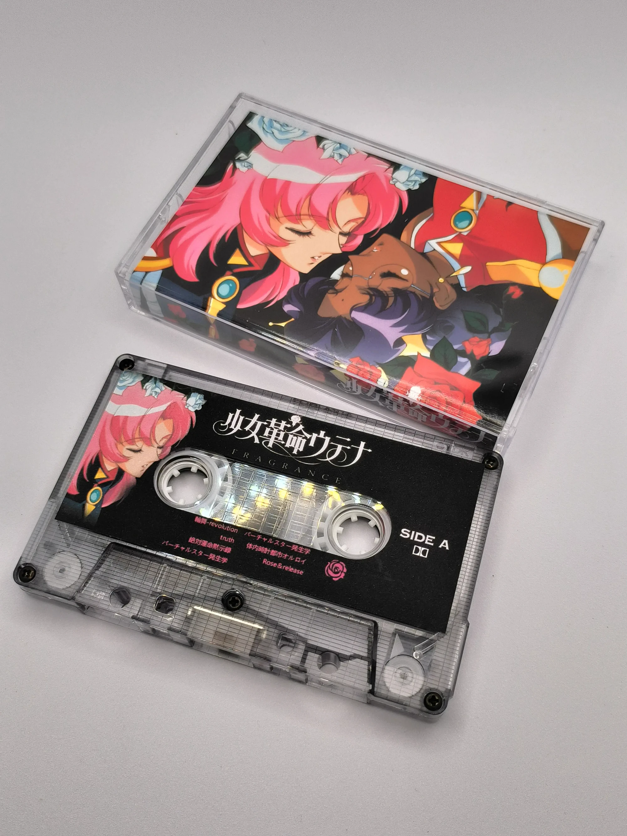 Anime Shojo kakumei Utena Shinkichi Mitsumune Music Tape Greatest Hits OST Album Cassettes Cosplay Walkman Car Soundtracks Box