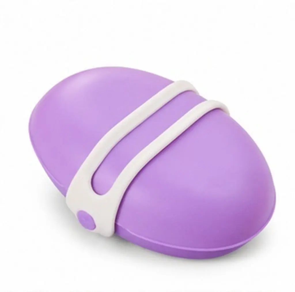 Silicone Soap Box Portable Compact Waterproof Leak Proof for Travel Gym Hiking Bathroom Home Soap Storage Case with Locking Lid
