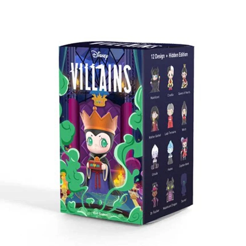 SkullKrasnoPop Mart Villain Series Figures, Blind Box Toys, Action Figures, Surpris Gift, Confirm Box, Gift