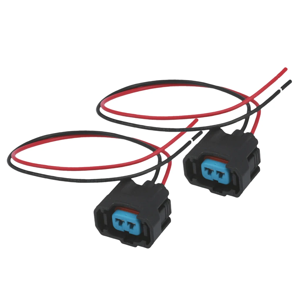 

1880119732 2Pcs Car Fuel Injector Wiring Harness Pigtail Connector Plug Fit for Honda Accord Odyssey Acura Chevy Silverado 3500