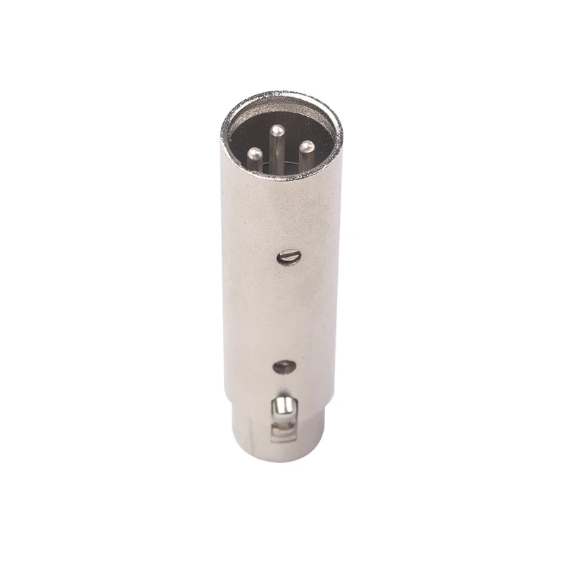 3 دبوس XLR إلى 5 دبوس DMX محول معدني محول الإضاءة الصوتية 3 دبوس ذكر إلى 5 دبوس موصل سالب المرحلة وإضاءة المسرح