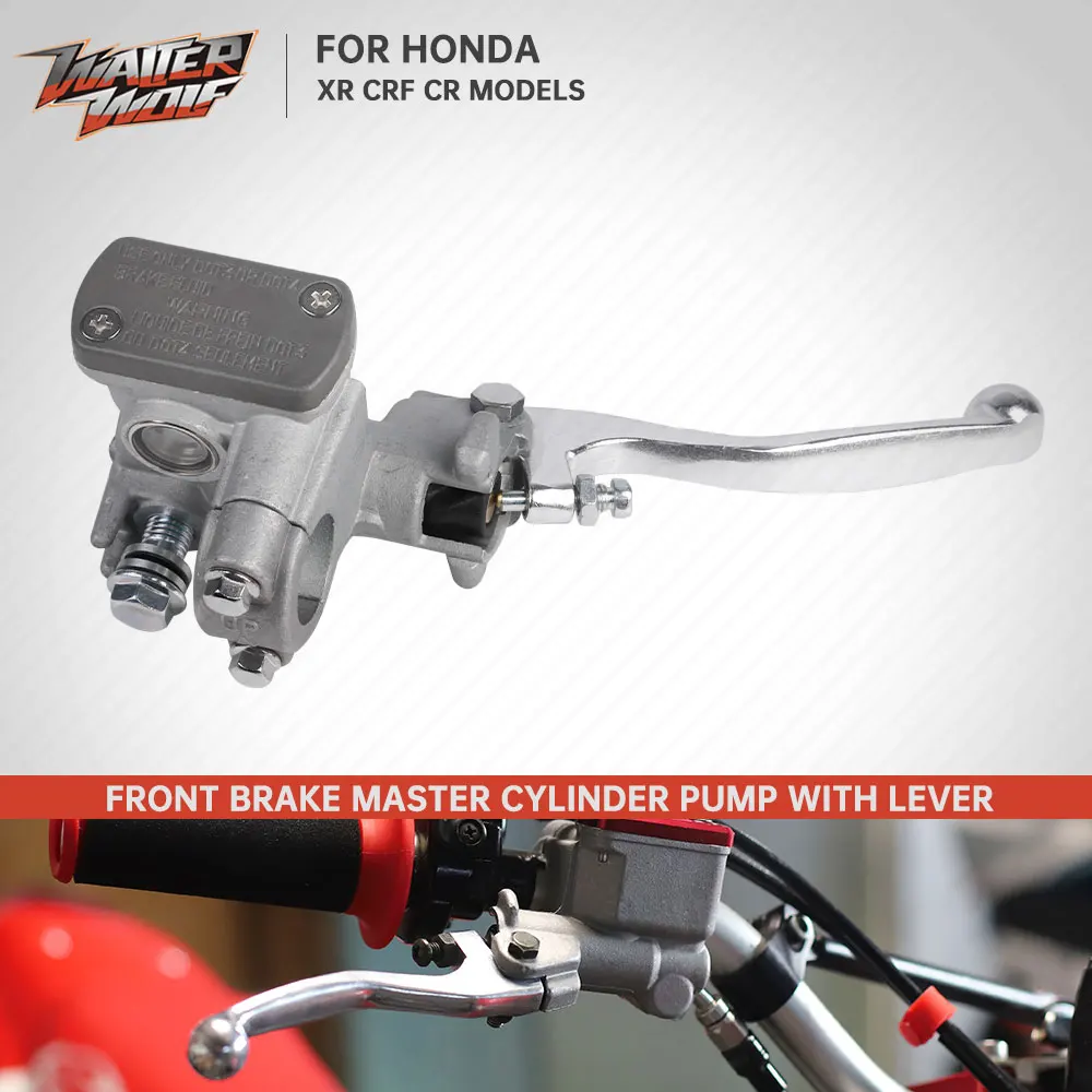 

For Honda CRF CR XR Motocross Brake Pump Master Cylinder Lever CRF250 CRF450 XR400R XR650R CR125R CR250R CRF 230F 250F 250X 450X