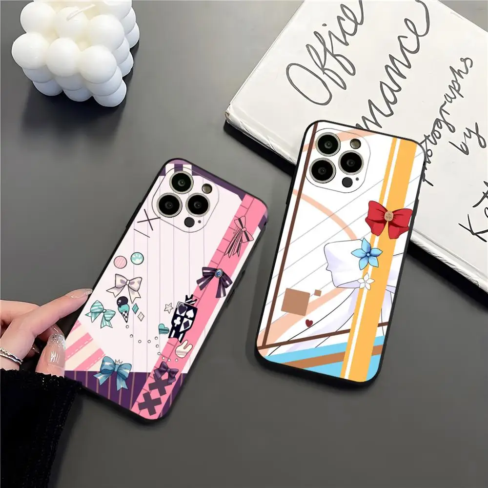 MINISO японский чехол для телефона VTuber AI с мультяшной девушкой для IPhone 17 15 16 13 Pro Max 14 12 11 Xr X 8 7 6 Plus, роскошная задняя крышка MINISO японский чехол для телефона VTuber AI с мультяшной девушкой для IPhone 17 15 16 13 Pro Max 14 12 11 Xr X 8 7 6 Plus, роскошная задняя крышка