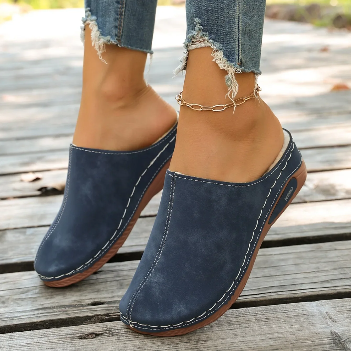 2026 Sommer Damen Pantoffeln Strand Designer Schuhe Damen Casual Plateau-Sandalen Bequeme Slip-On Mode-Slides Damen Mules – Detail 6