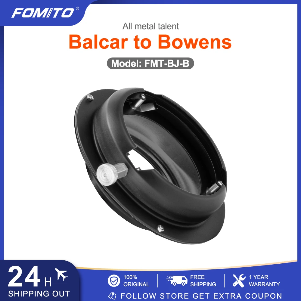 

FOMITO Скоростное кольцо Balcar в преобразователь с креплением Bowens, сменное переходное кольцо Monolight