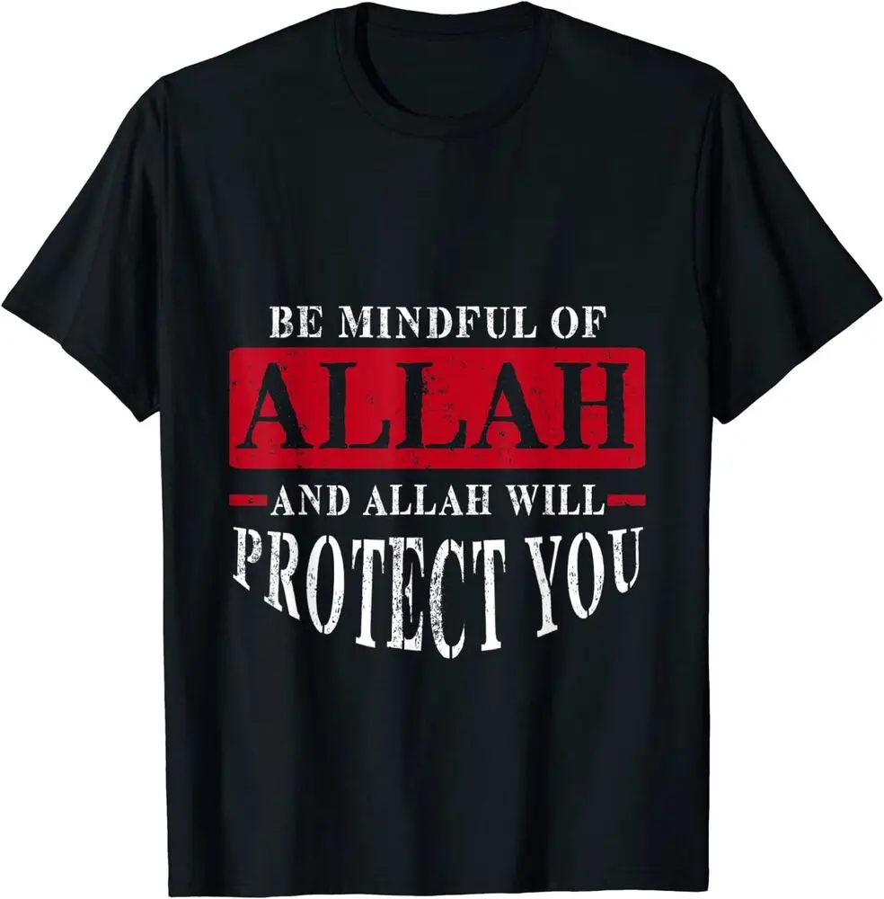 

Allah Will Protect You Religion Islam Prayer T-Shirt Anime Graphic T-shirts For Men Clothing Women Short Sleeve Tees