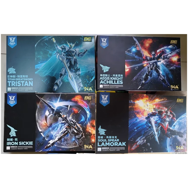 

В наличии: Сборная модель SNAA SC-008 SOUL SPEAR LAMORAK IRON SICKIE AEGIS KNIGHT ACHILLES THE ROUND TABLE KNIGHTS