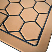 STLF Customized EVA Foam Marine Boat Decking UV Resistant Anti-Slip Faux Teak Floor Mat for Yacht Jet Ski Kayak Trailer