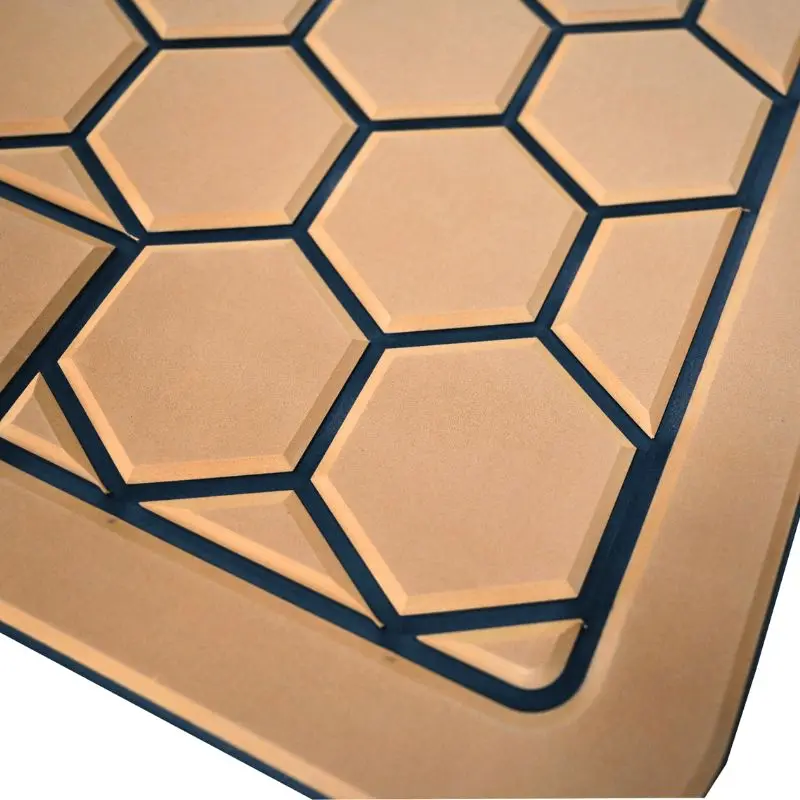 STLF Customized EVA Foam Marine Boat Decking UV Resistant Anti-Slip Faux Teak Floor Mat for Yacht Jet Ski Kayak Trailer