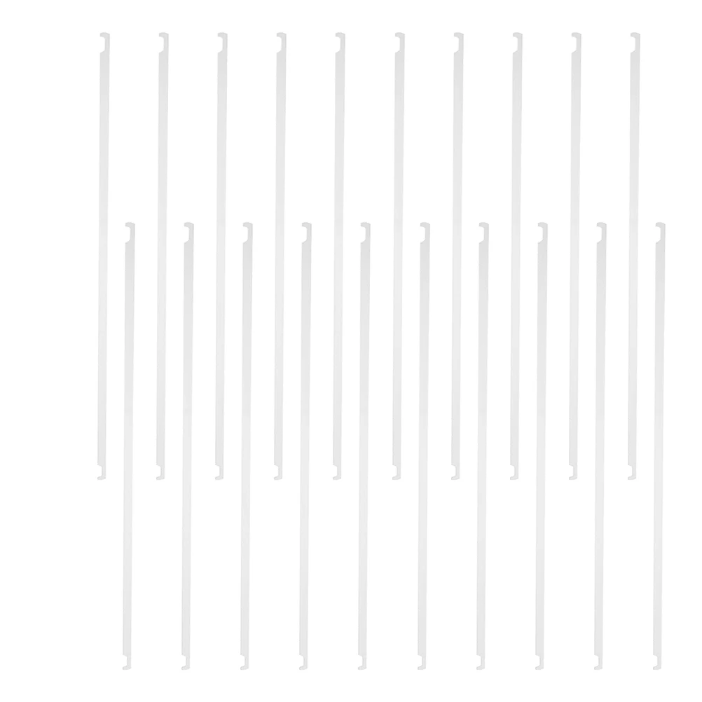 20Pcs Hanging File Bars Metal Sturdy File Holder Wall Organizer for Office School Home Document Management Document Bar
