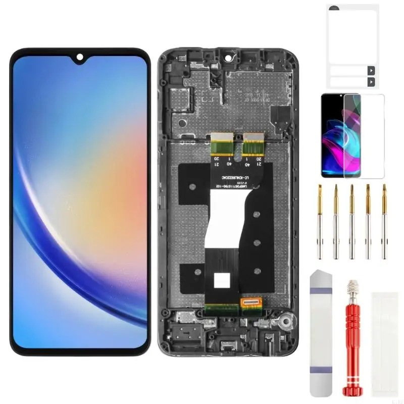 

Замена ЖК-экрана A05s в полной сборке с панелью и рамкой для легкой установки K1KF