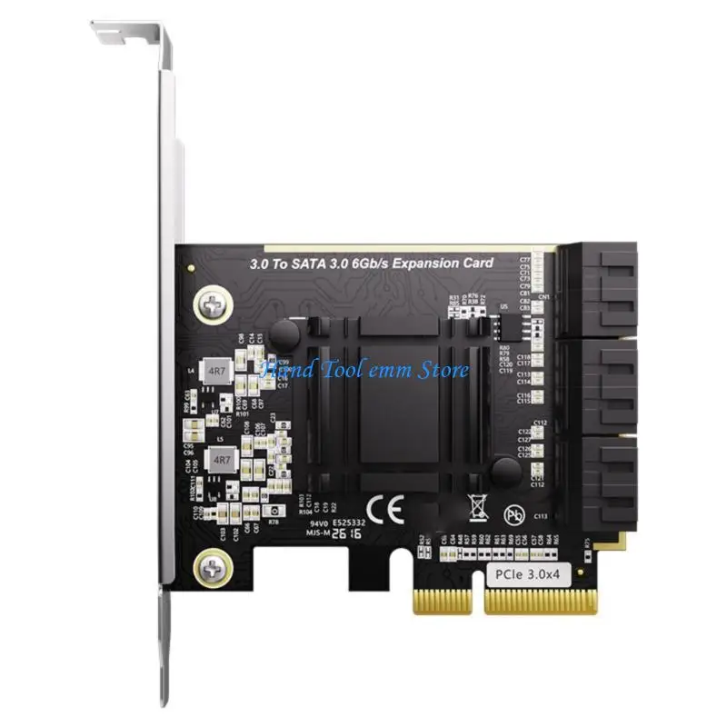 h37f-メタルシールド-6-ポート-sata30-pcie-カード幅広い互換性と高速転送
