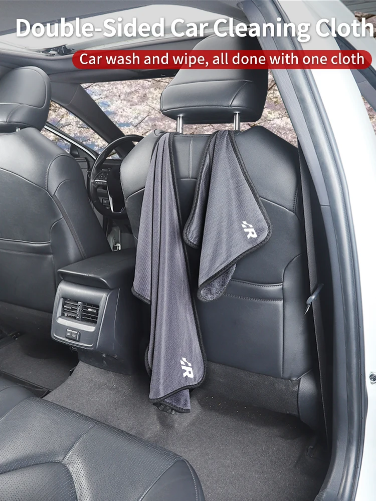 Car Wash Cleaning Cloth Stain And Water Resistance Convenient Storage For VW R GTI Polo Passat Scirocco Tiguan Touareg Touran