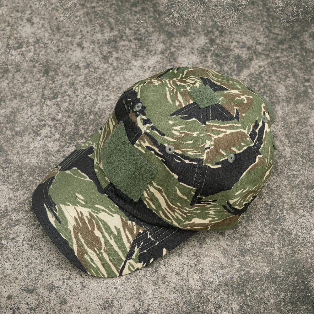 Tactical Baseball Peaked Cap Tiger Stripe Camouflage GST Camo