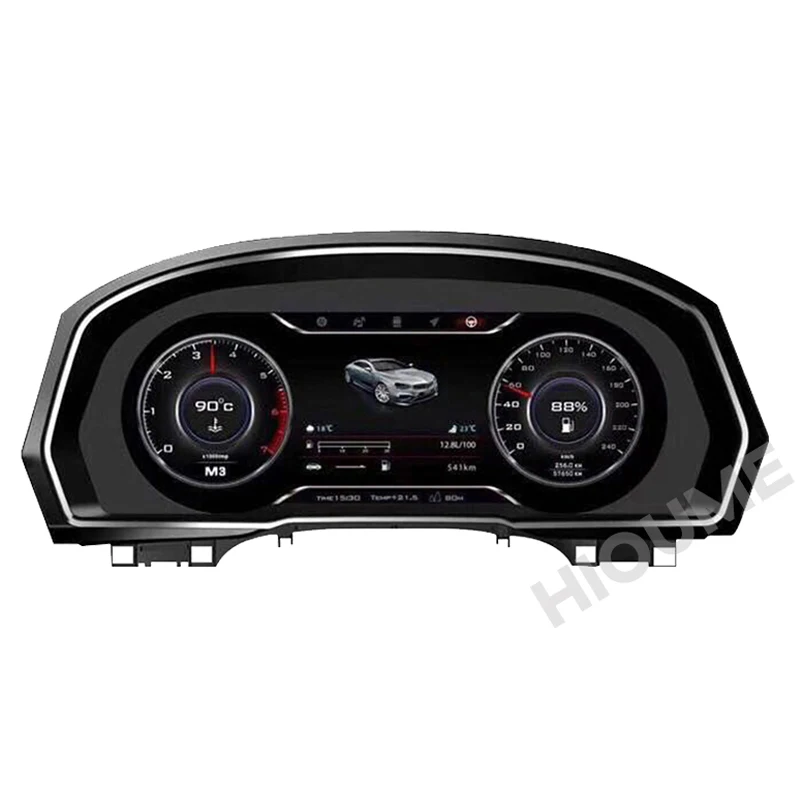 

12.5" Digital Dashboard Panel Virtual Instrument Cluster CockPit LCD Speedometer for VW Passat CC 2018-2020