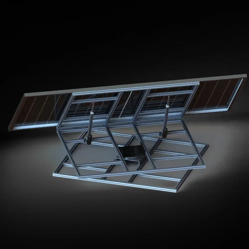 

Dual-Axis Solar Tracker for RV Roof | 330° Auto Sun Tracking with Light Sensor and Aluminum Mount