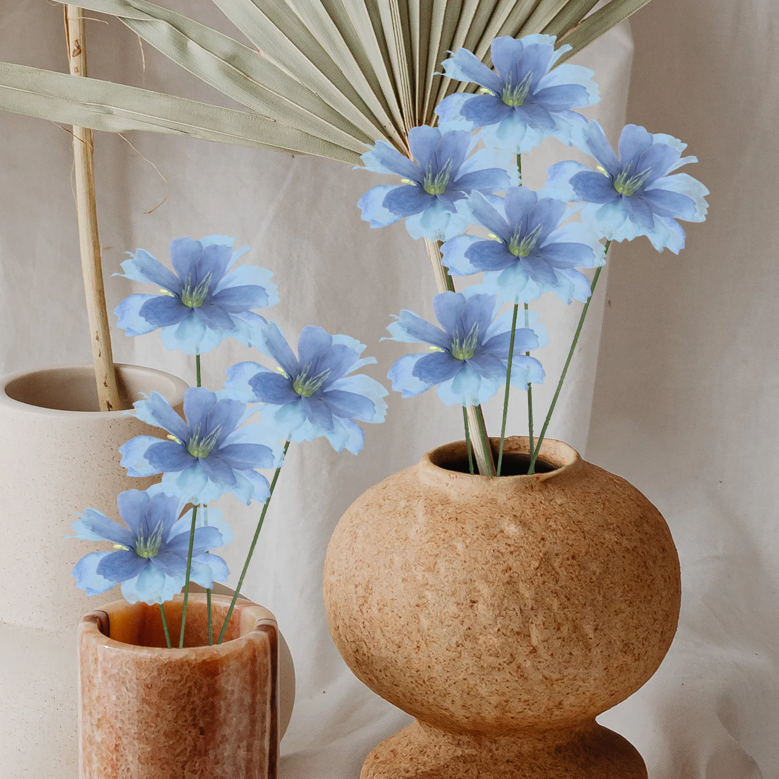 

100pcs Artificial Head Fake Flower Heads For Craft Decorative Flowers Mini Flower Head Diy Home Store Restaurant Decoration