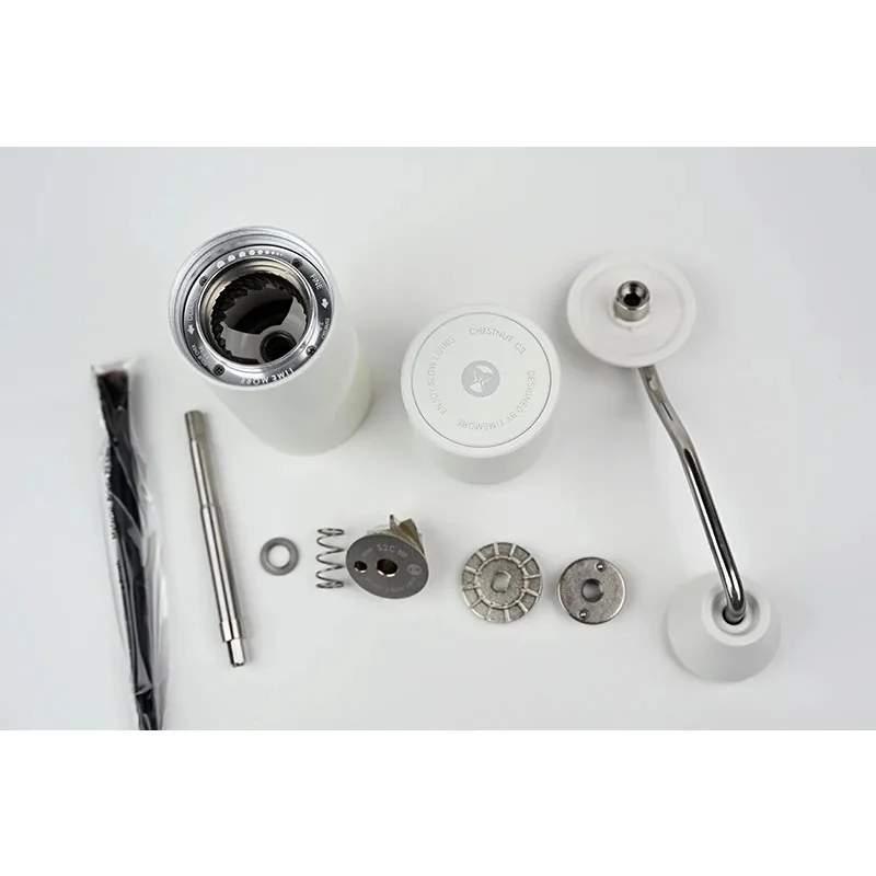 C3 Manual Coffee Grinder Portable Pour Over Espresso Grinder S2C Burr Inside Hand Grinder with Double Bearing