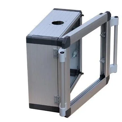 

control box enclosures housing panels hmi aluminum support arm system for machinery