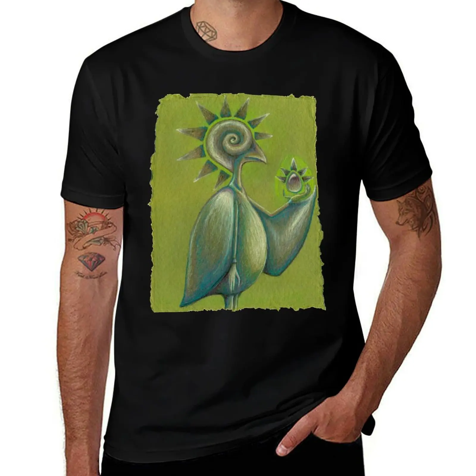 Birdman Becomes Enlightened T-Shirt T-shirt d'entraînement à manches courtes à séchage rapide